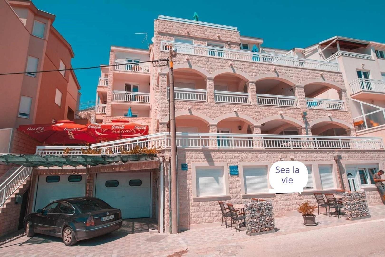 Villa Raguz Sa Privatnom Plazom I Garazom Neum Zewnętrze zdjęcie